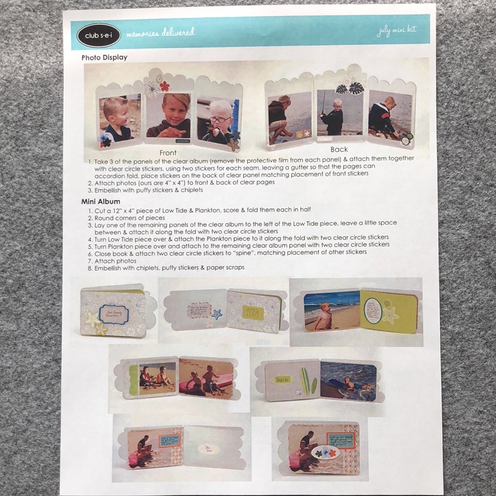 SEI Papercrafting Kit - Picture 5 of 8